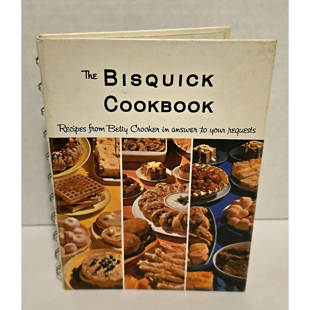 Vintage The Bisquick Cookbook Recipes from Betty Crocker First Edition 1964